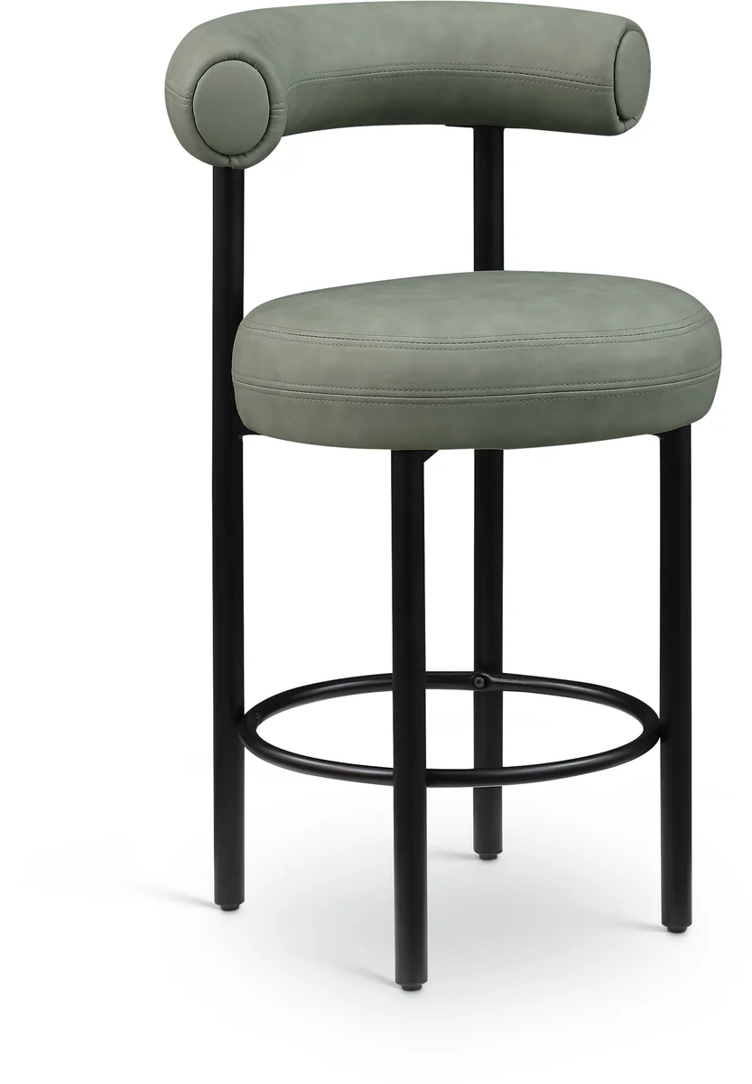 Bordeaux - Counter Stool (Set of 2) - Green