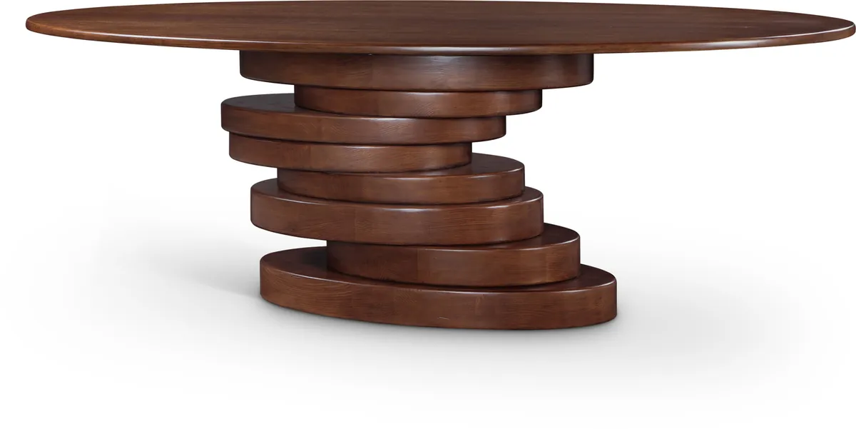 Moriah - Dining Table - Brown