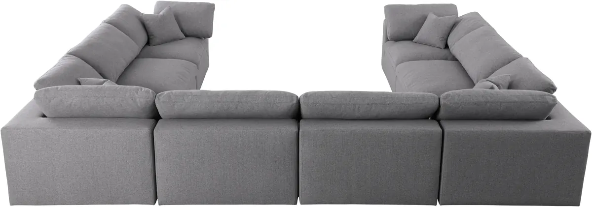 Serene - 8 Piece Modular Sectional - Gray