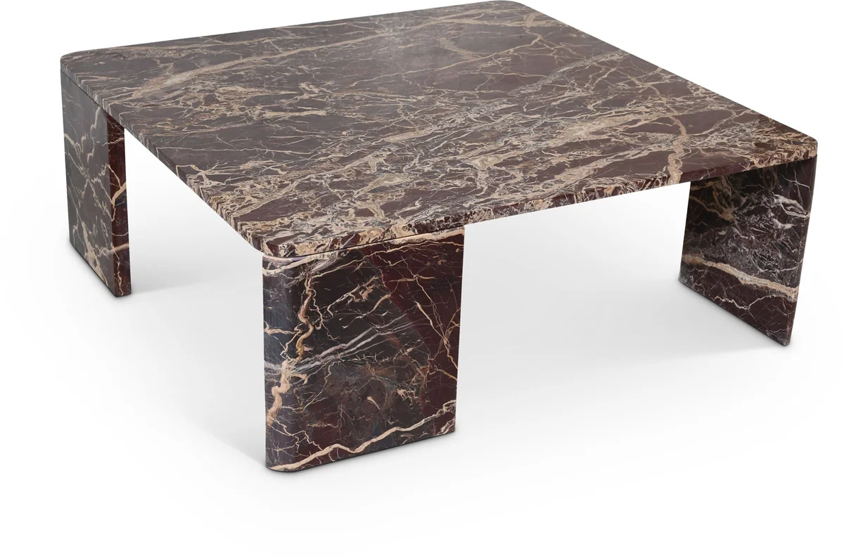 Livorno - Coffee Table - Burgundy