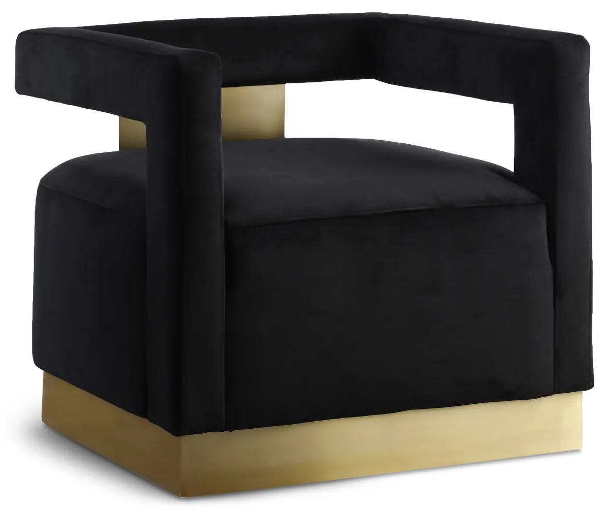 Armani - Accent Chair - Black