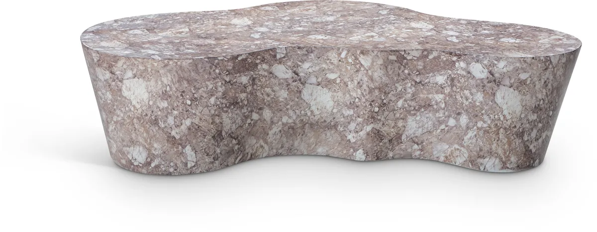 Monza - Concrete Coffee Table - Brown