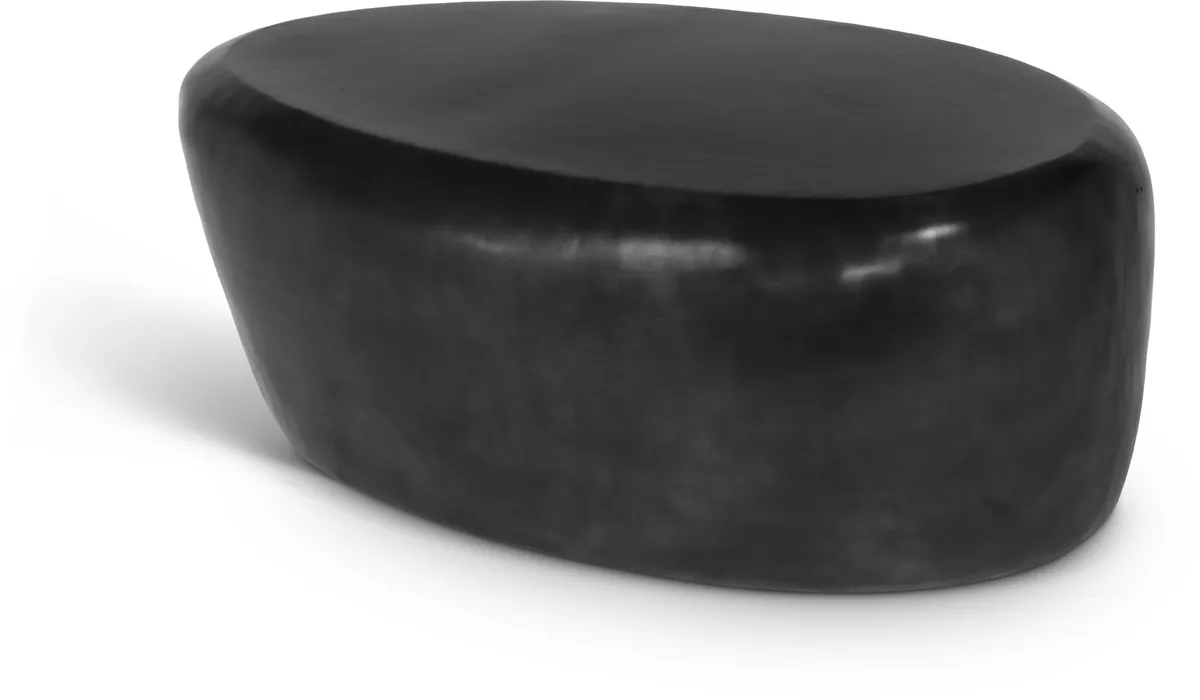 Capsule - Metal Aluminum Coffee Table - Black