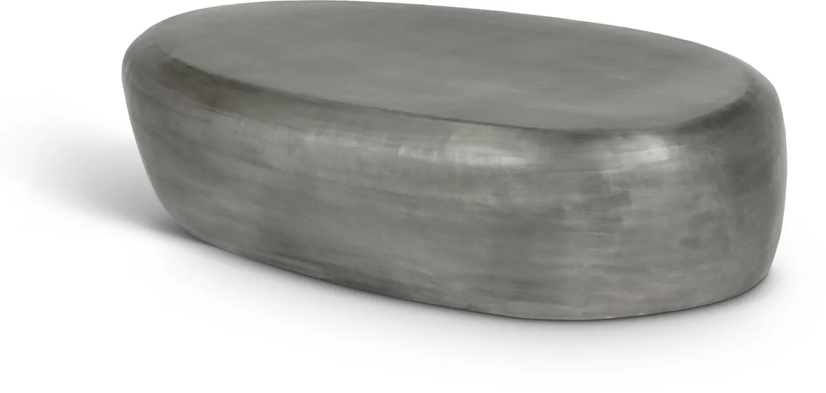 Capsule - Aluminum Coffee Table - Silver