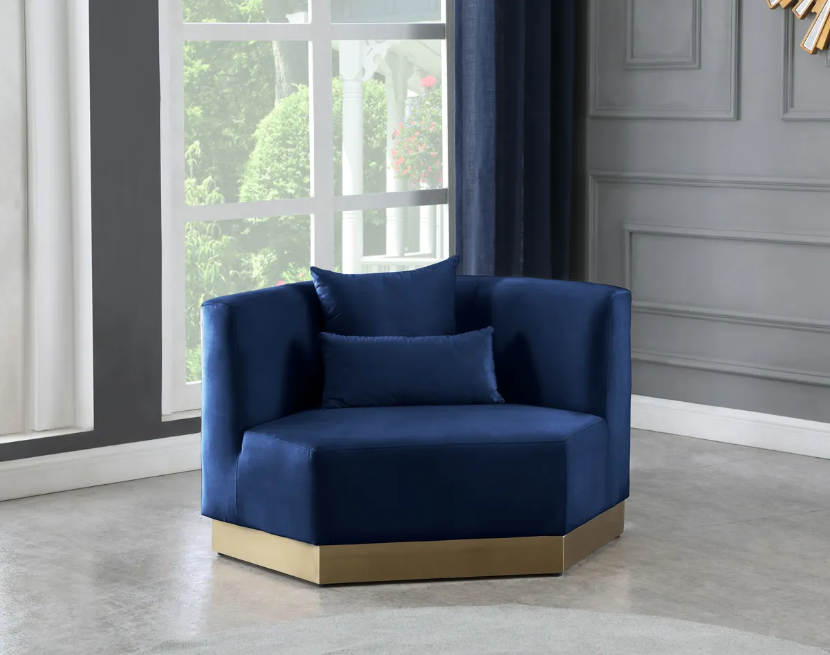 Marquis - Chair - Navy - View 2