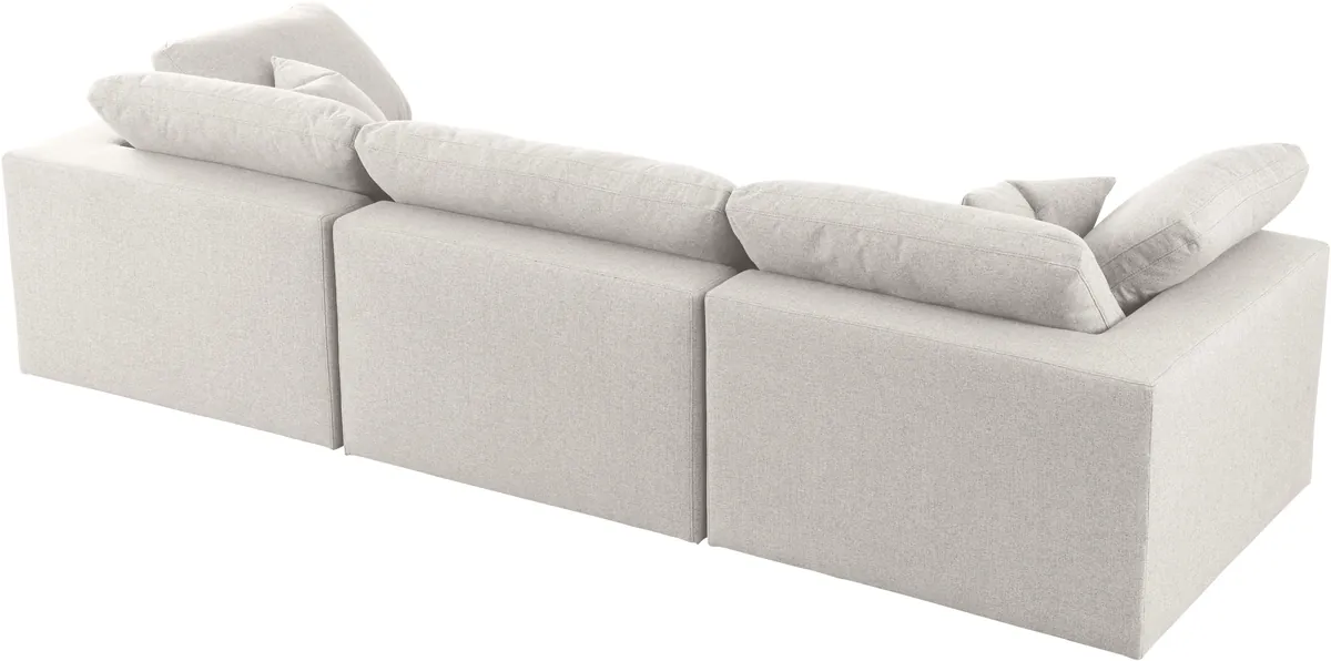 Serene - 3 Seat Modular Sofa - Cream