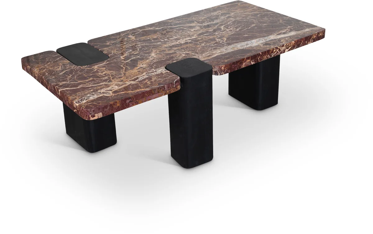 Ravenna - Coffee Table - Burgundy