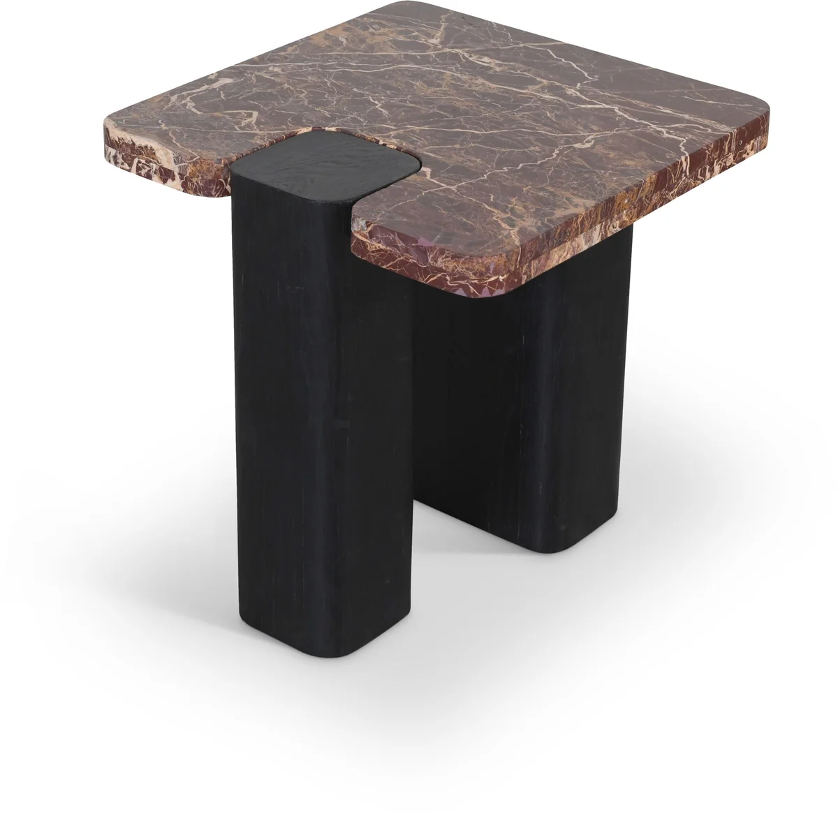 Ravenna - End Table - Burgundy