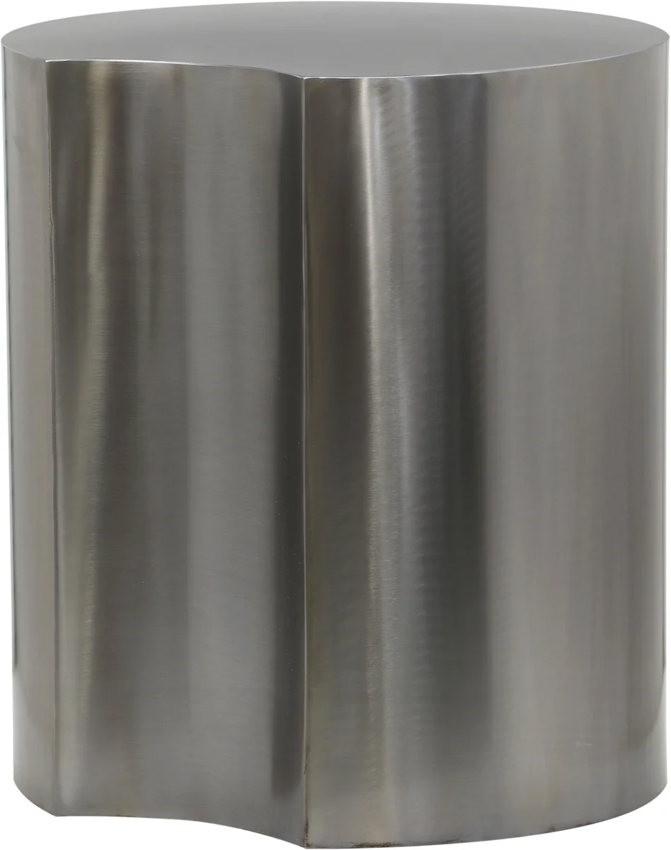 Dimple - 16" End Table - Silver - View 2