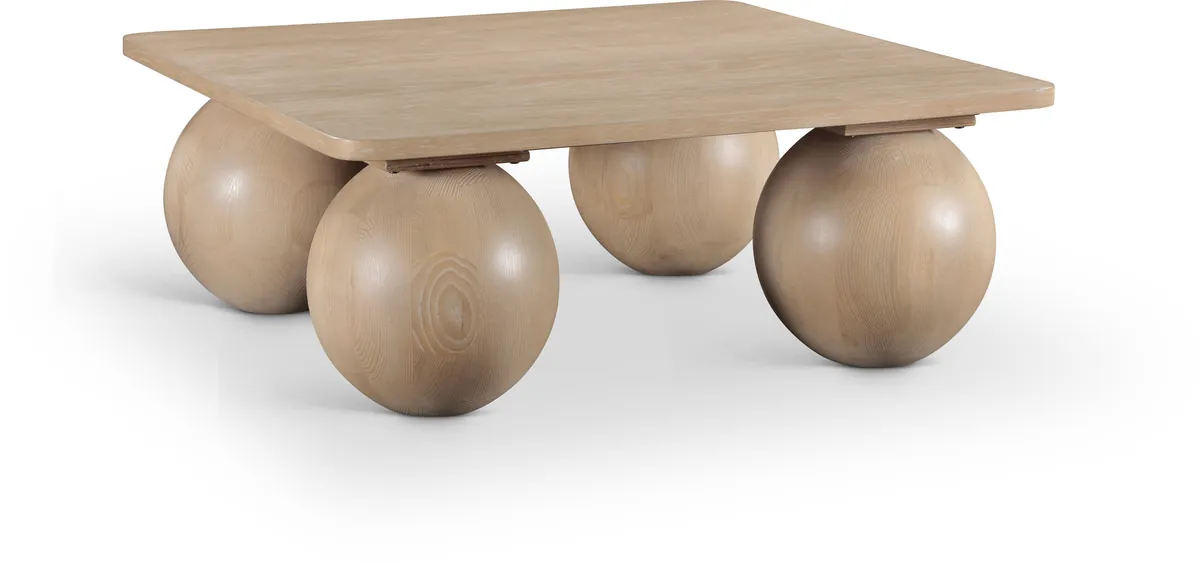 Fitch - Oak Veneer Coffee Table - Natural