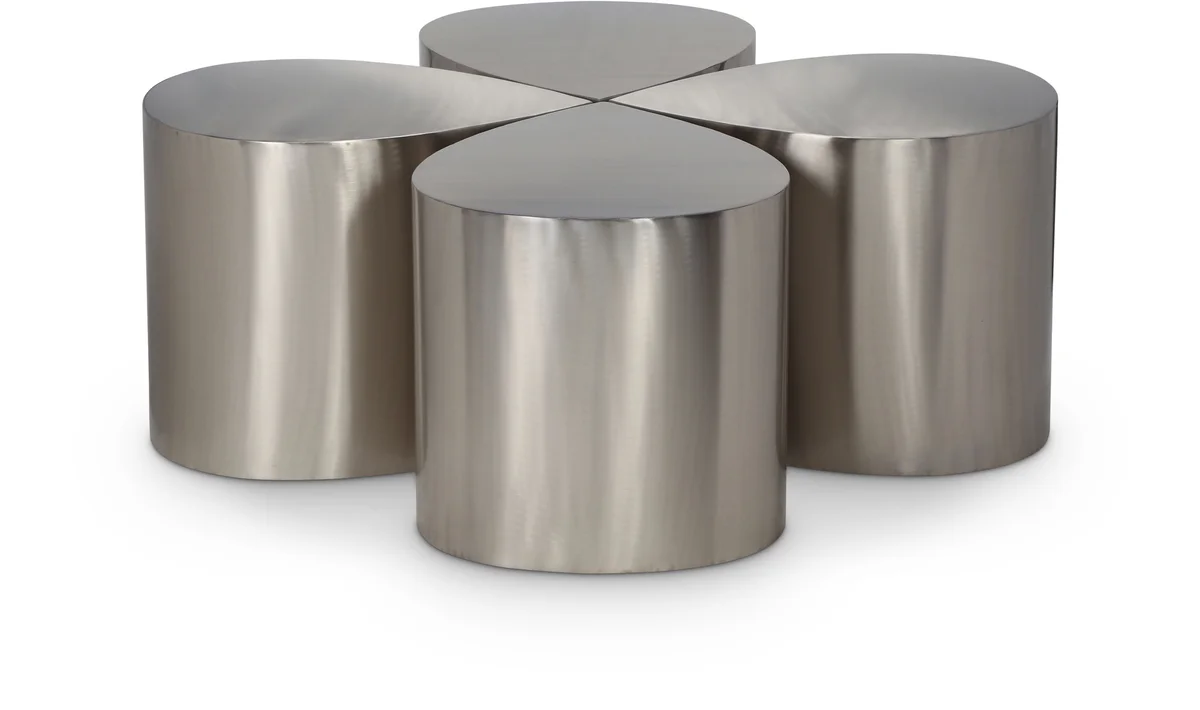 Petal - Coffee Table - Silver
