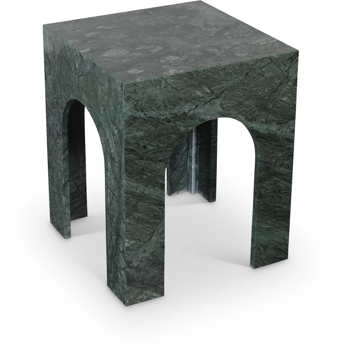 Palermo - Marble End Table - Green