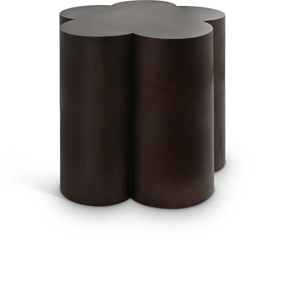 Lucky - Iron End Table - Brown