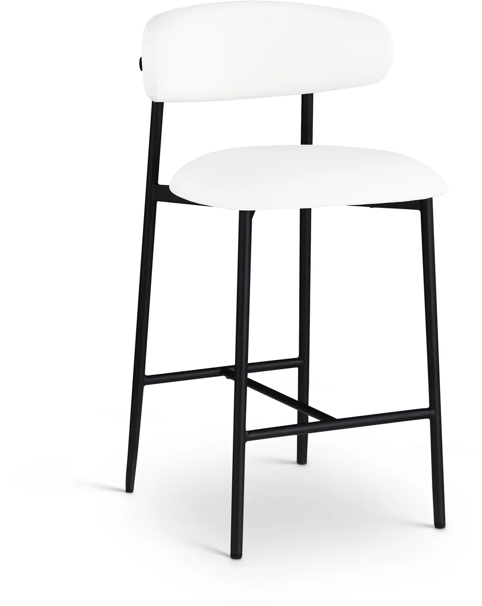 Lupita - Counter Stool (Set of 2) - White