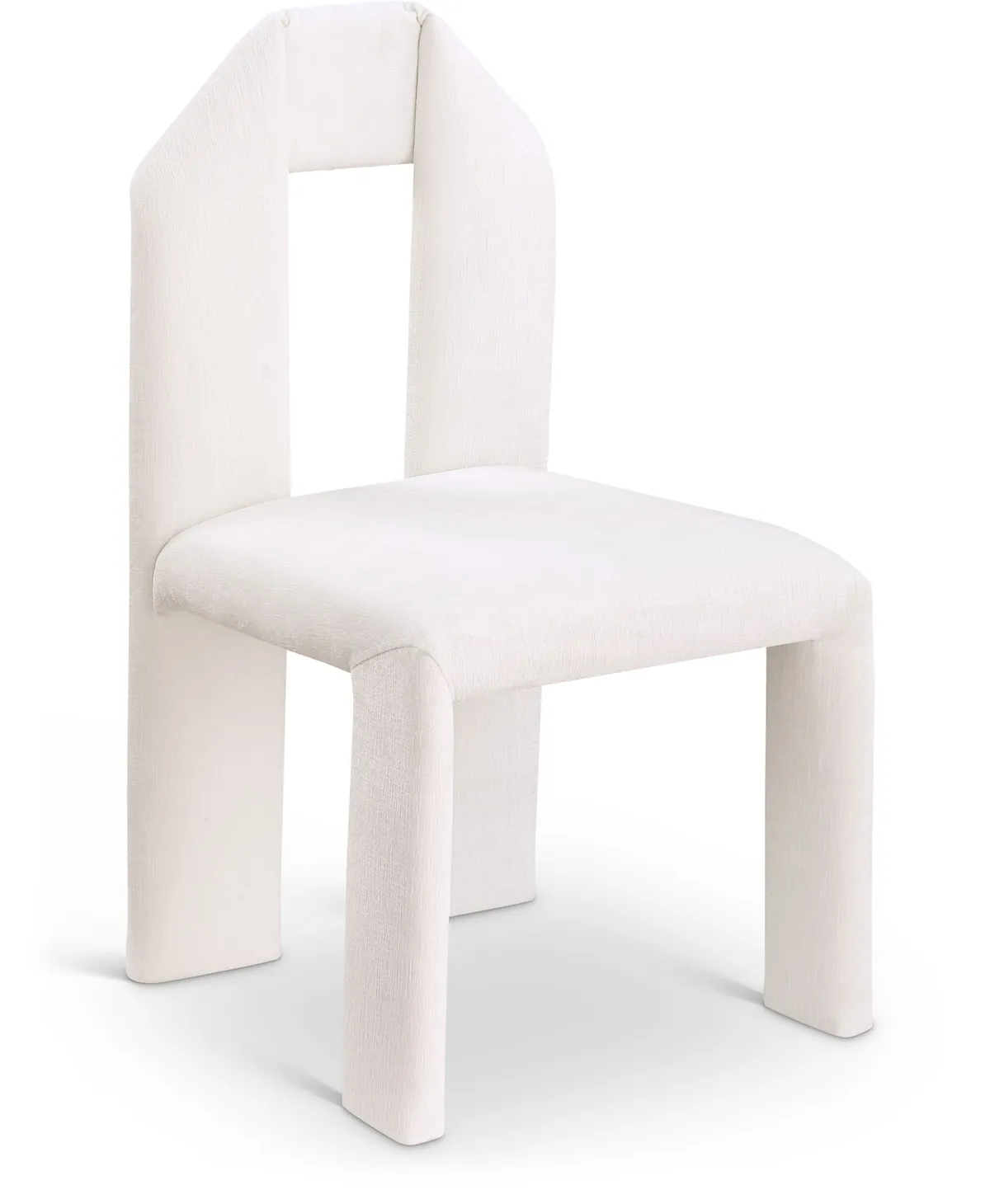 Bennett - Chenille Dining Chair (Set of 2) - Cream