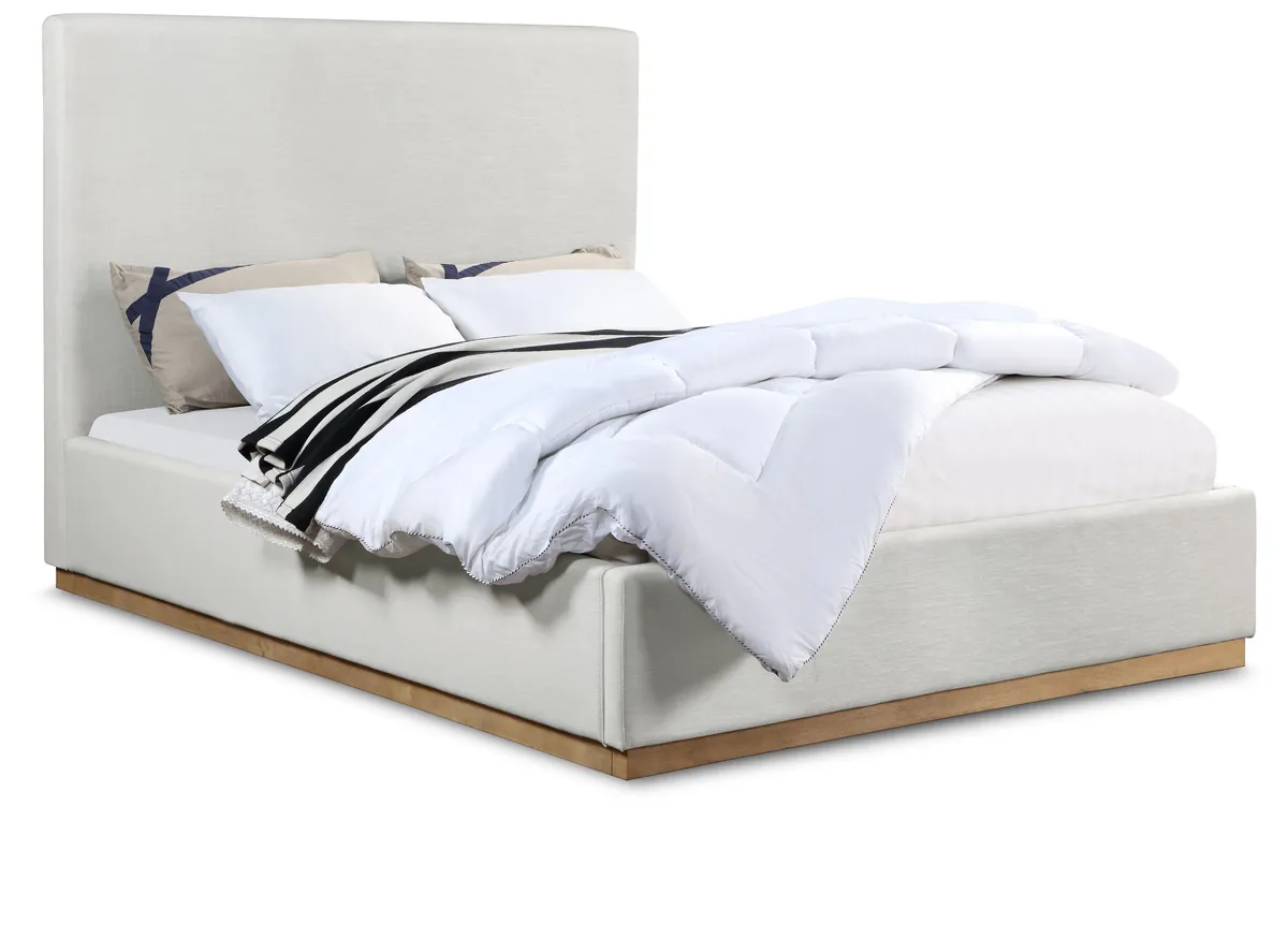 Alfie - Queen Bed - Cream