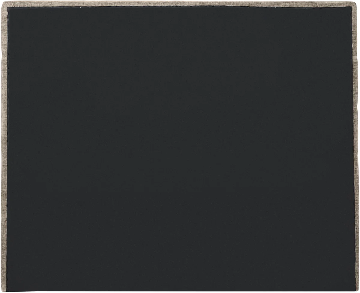 Adam - Chenille Fabric Full Bed With 52" Headboard - Beige - View 2