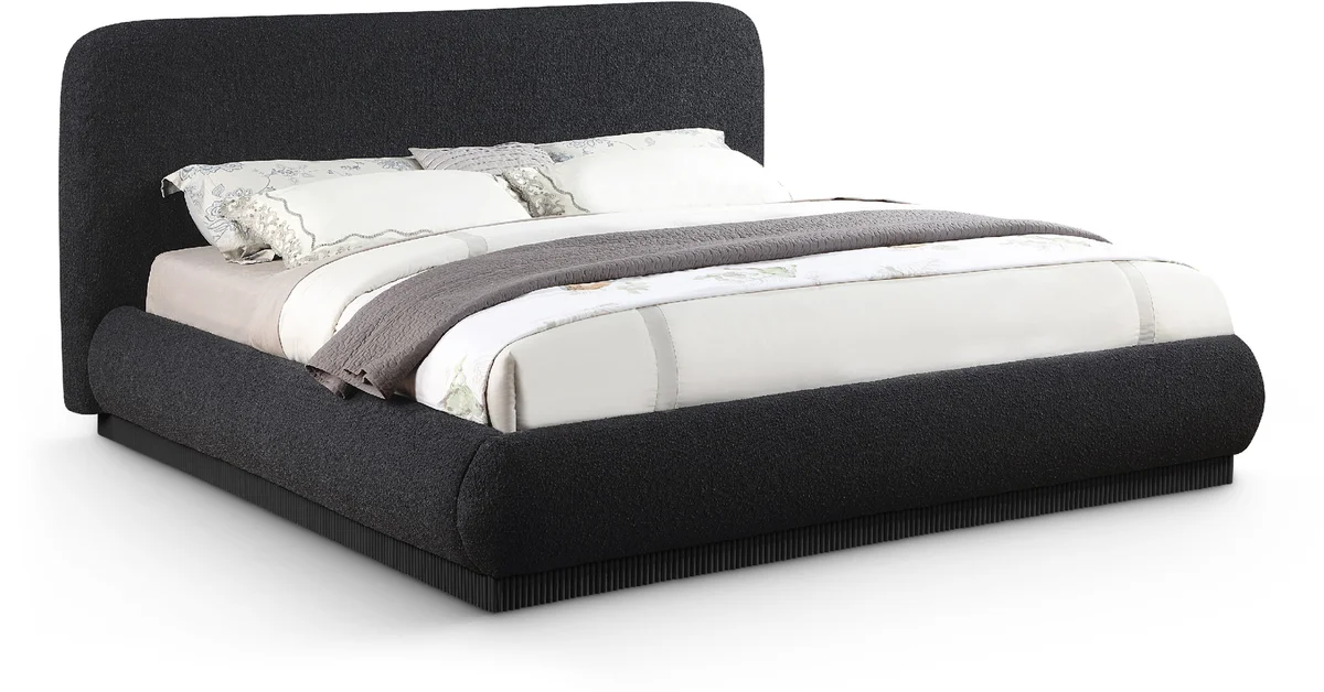 Rigby - Queen Bed With Black Base - Black