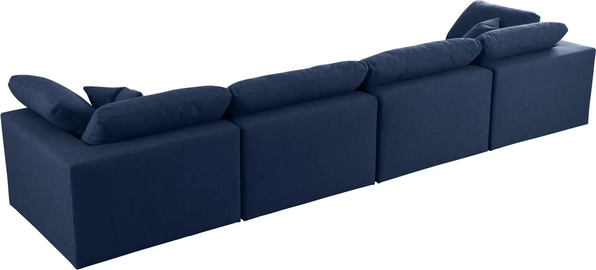 Serene - 4 Seat Modular Sofa - Navy
