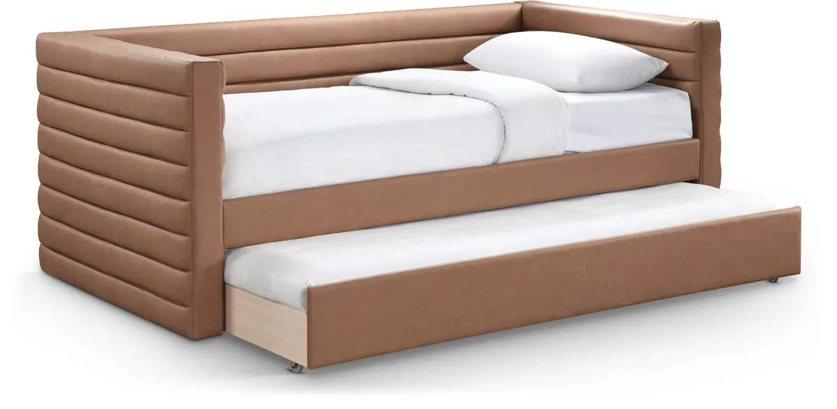 Beverly - Twin Daybed - Cognac