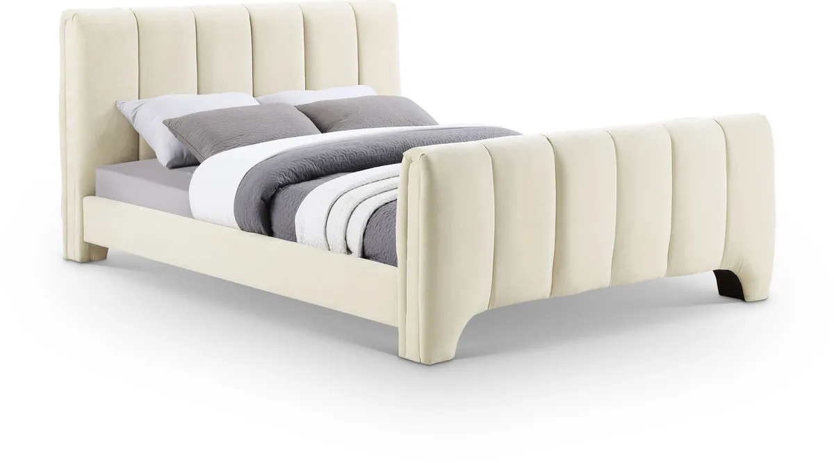 Camila - Full Bed - Beige