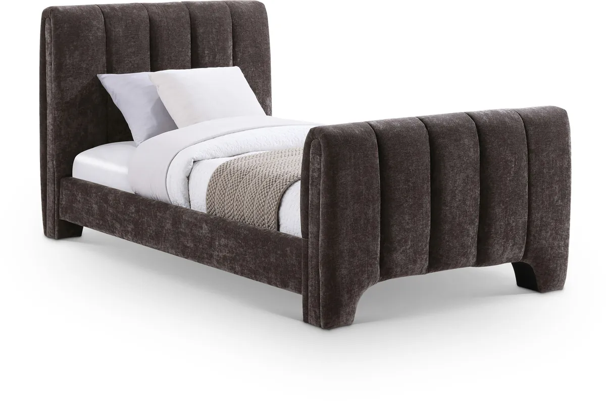 Camila - Twin Bed - Brown