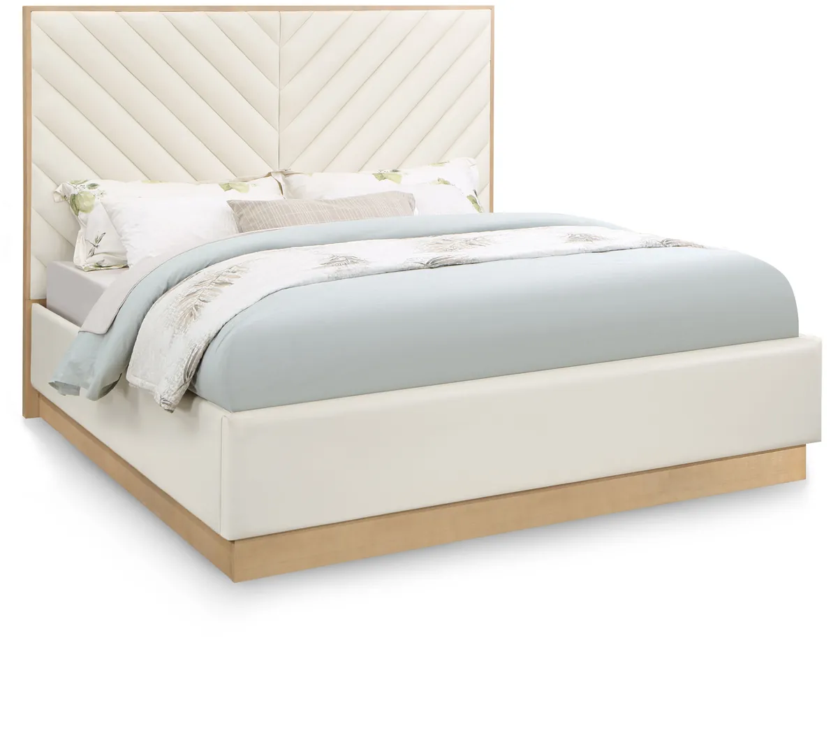 Casa - King Bed - Cream
