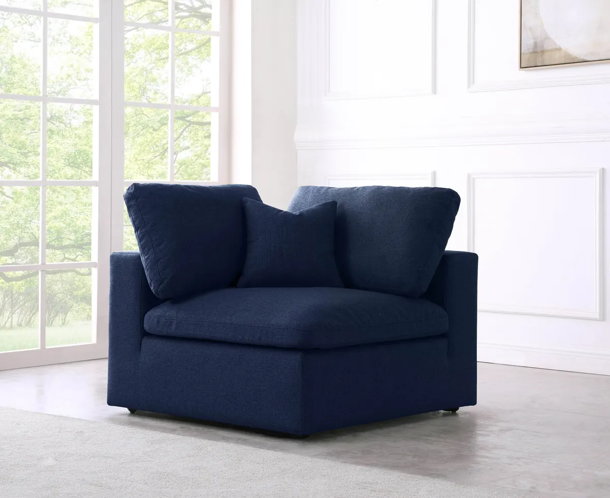 Serene - Modular Corner Chair - Navy - View 2