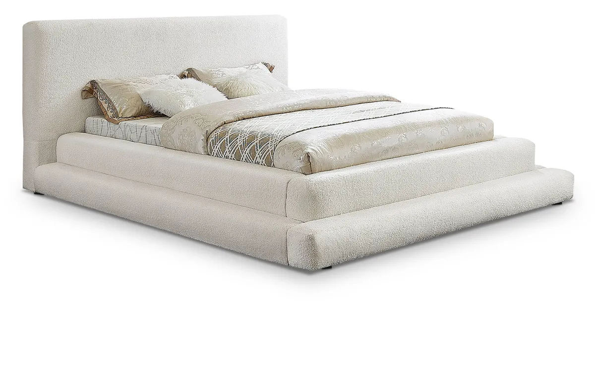 Dane - Queen Bed - Cream