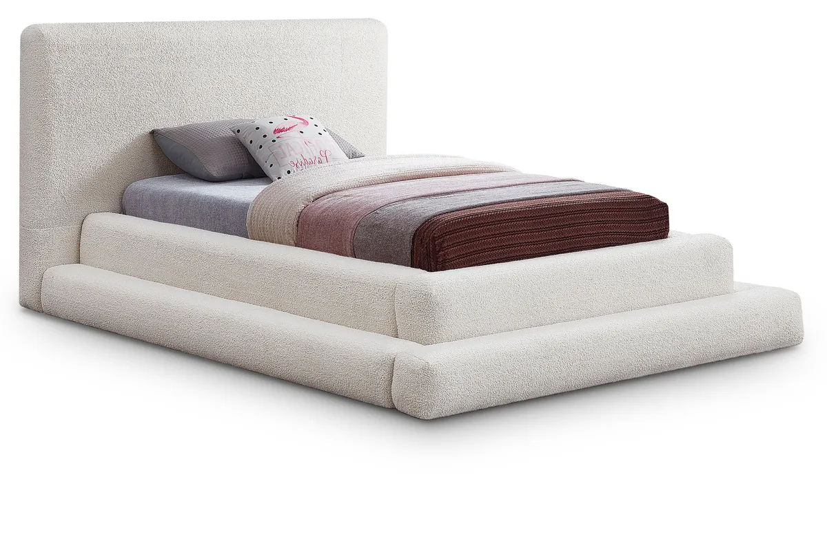 Dane - Twin Bed - Cream