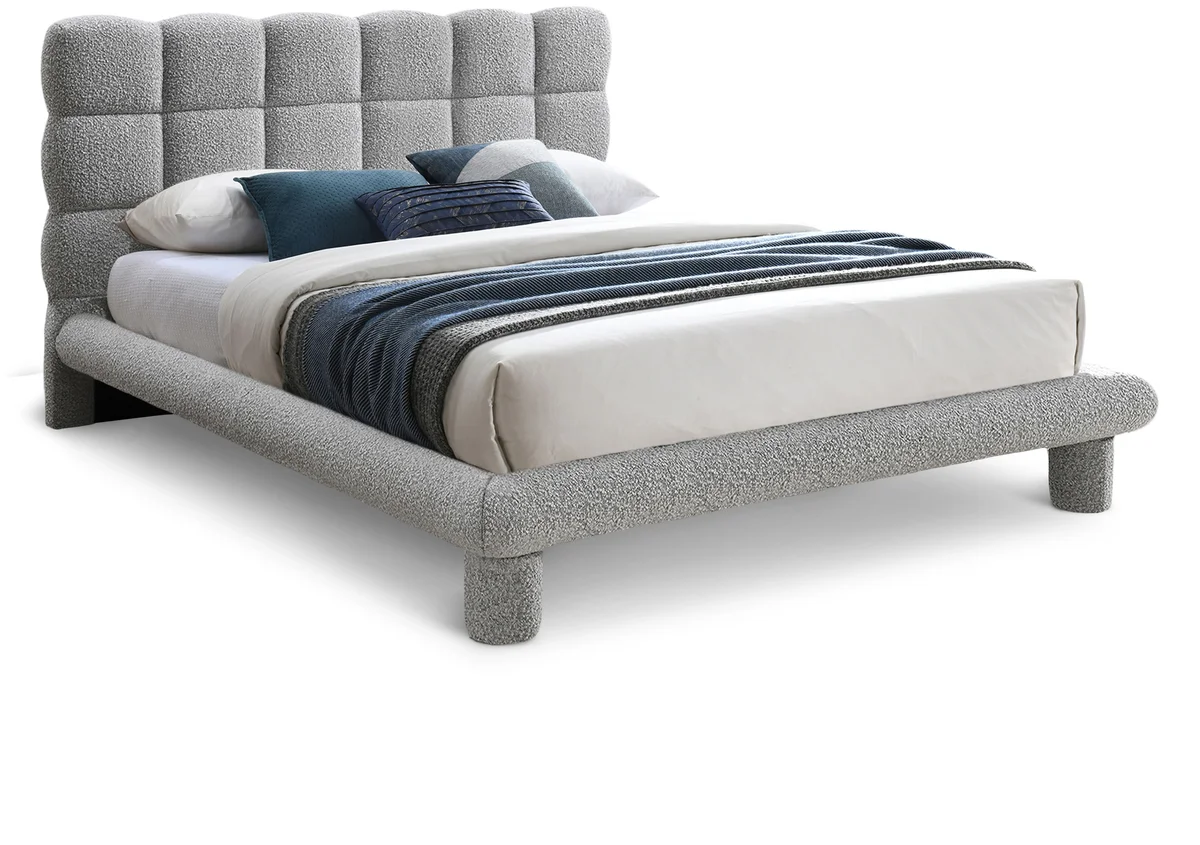 Deco - King Bed - Gray