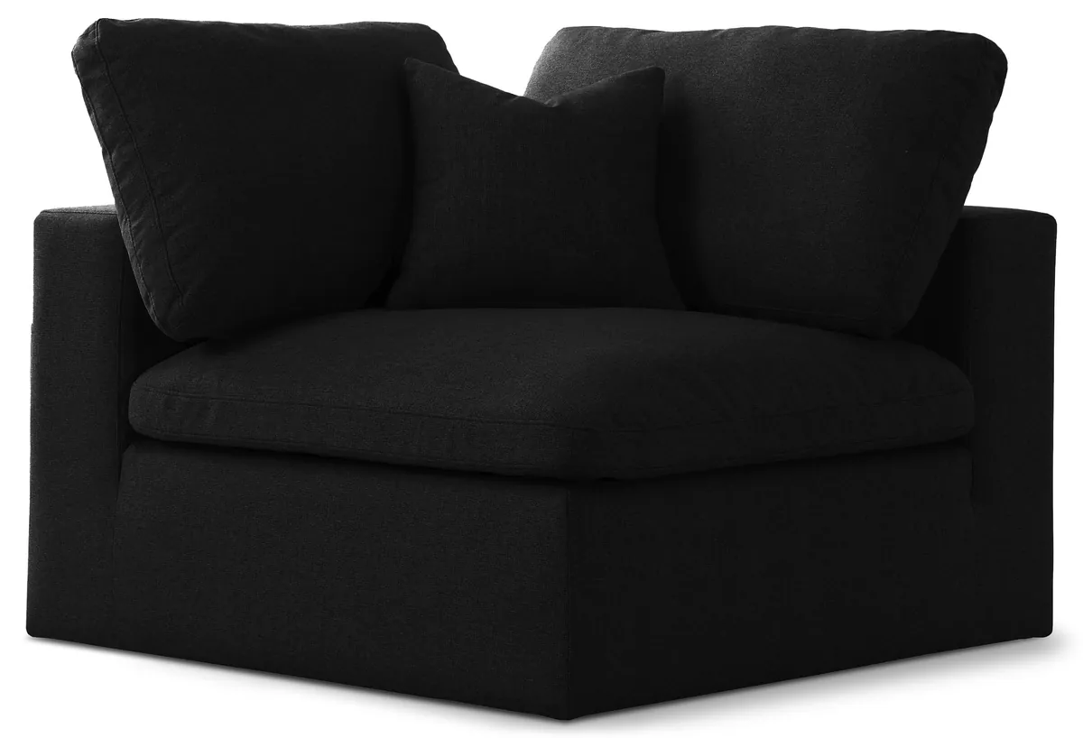 Serene - Modular Corner Chair - Black