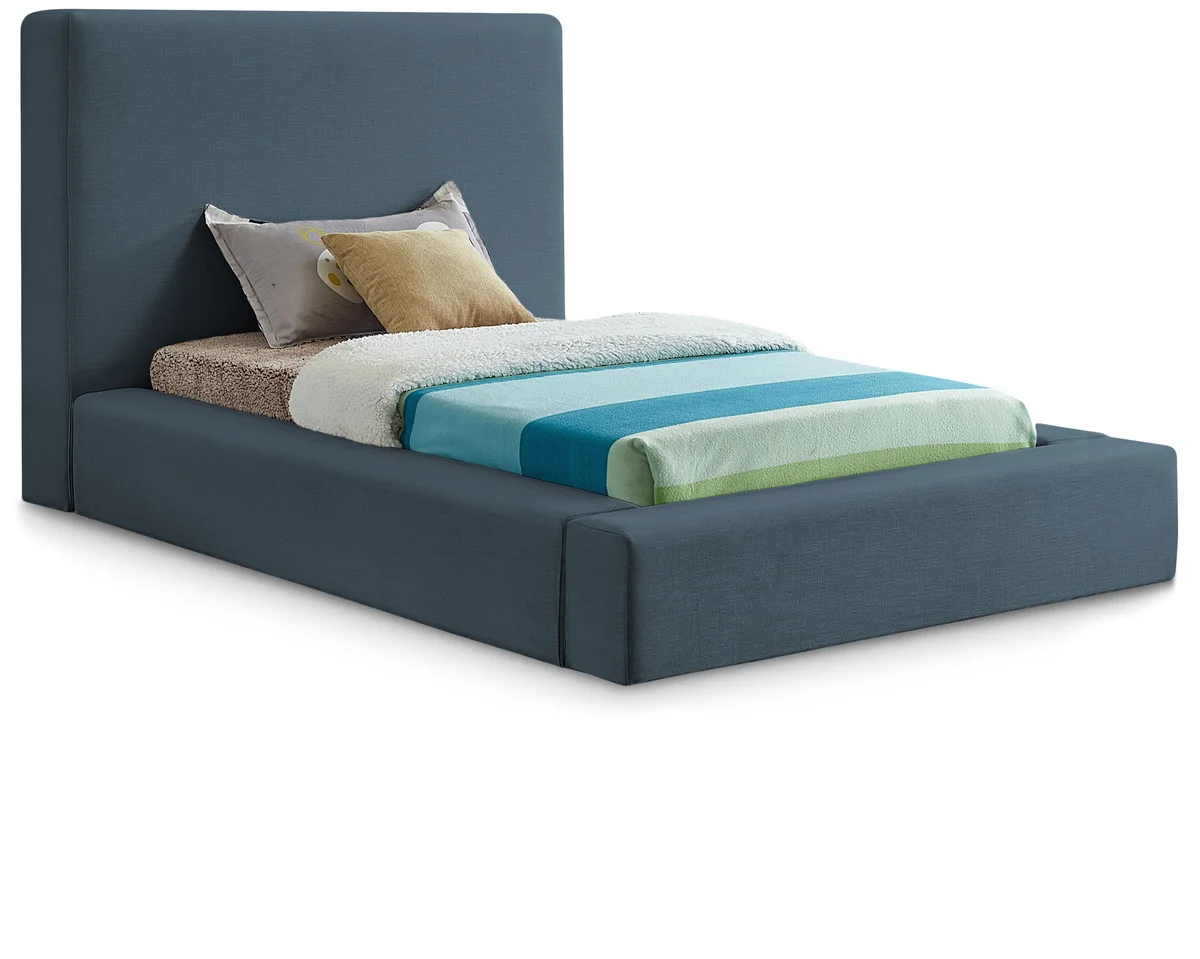 Devin - Twin Bed - Navy