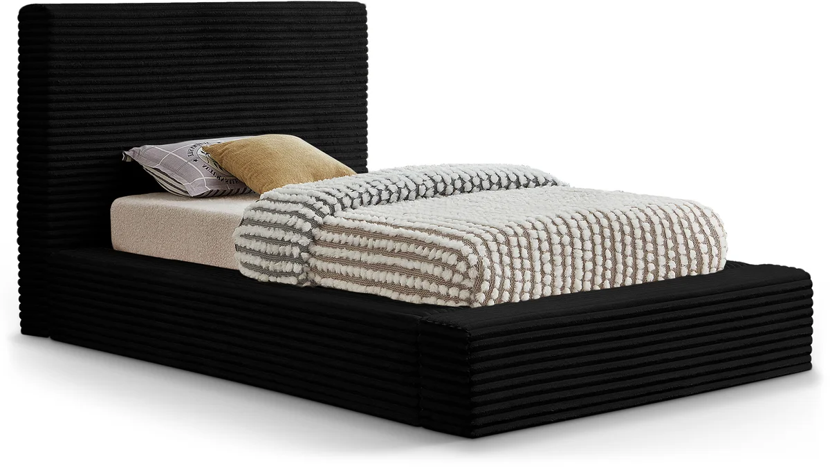 Dexter - Twin Bed - Black
