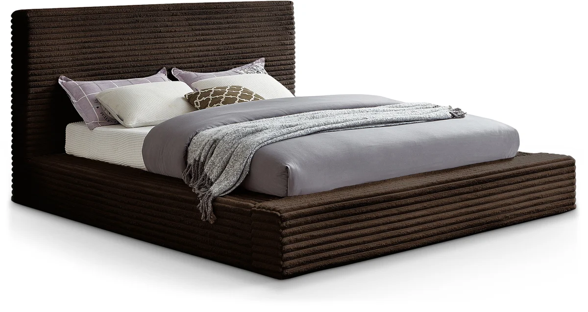 Dexter - Queen Bed - Brown