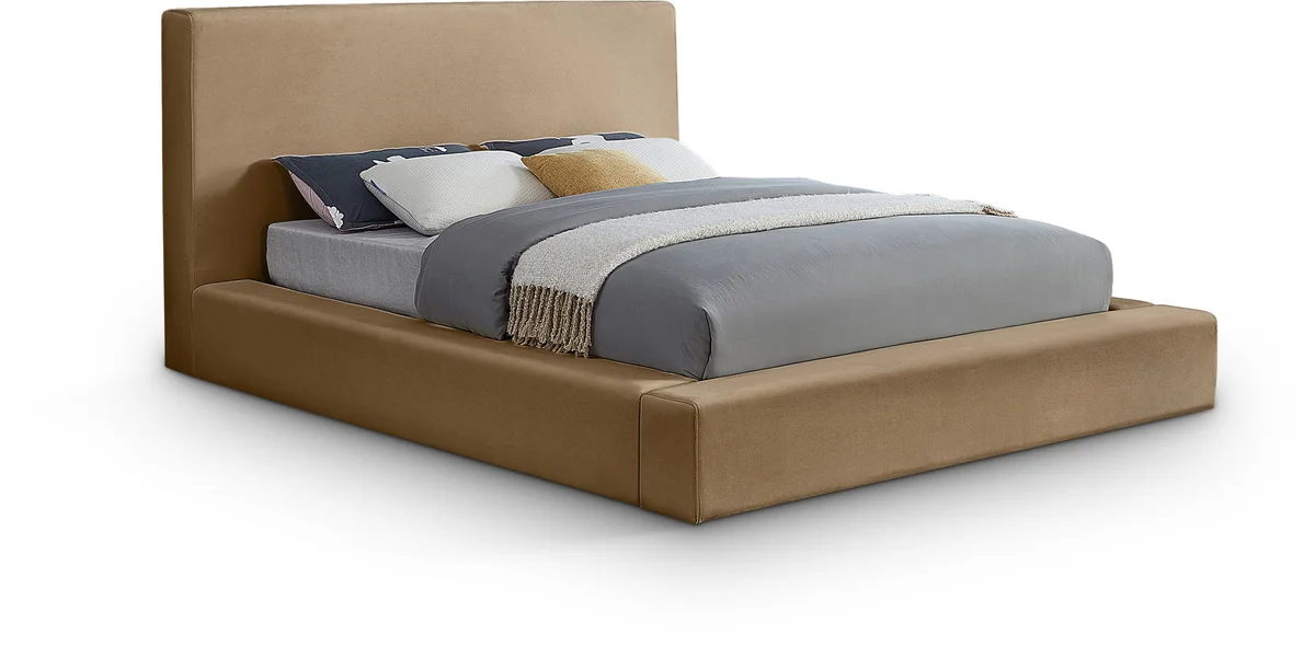 Dorian - King Bed - Beige