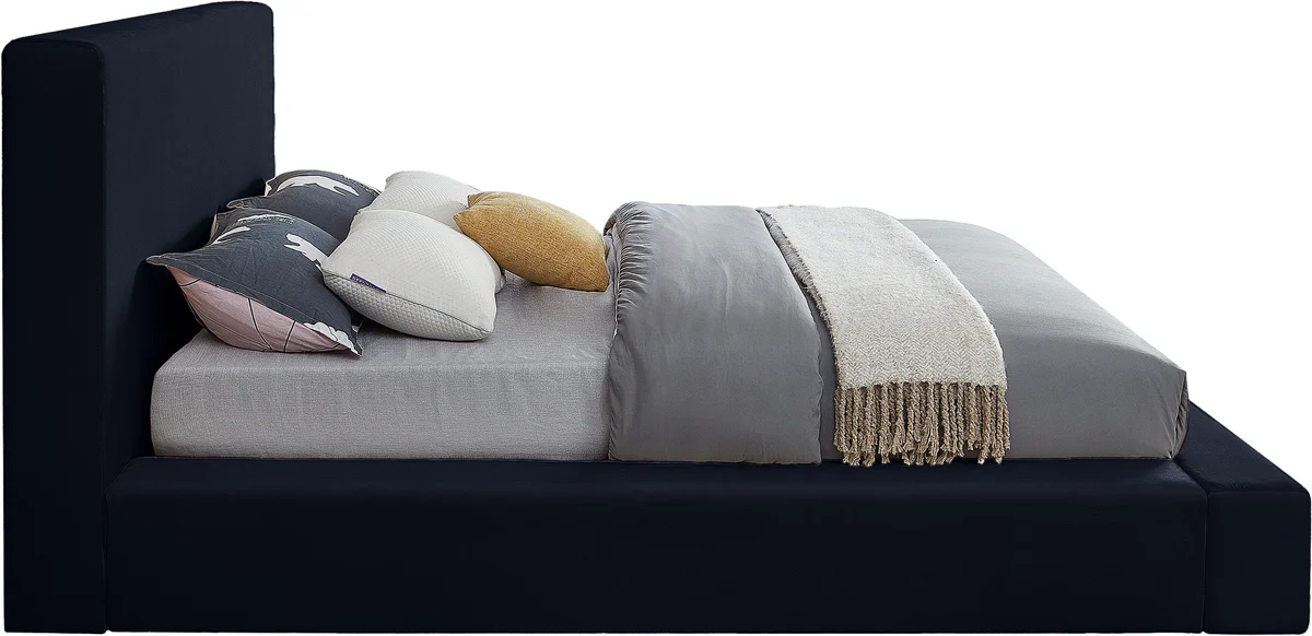 Dorian - Queen Bed - Navy - View 2