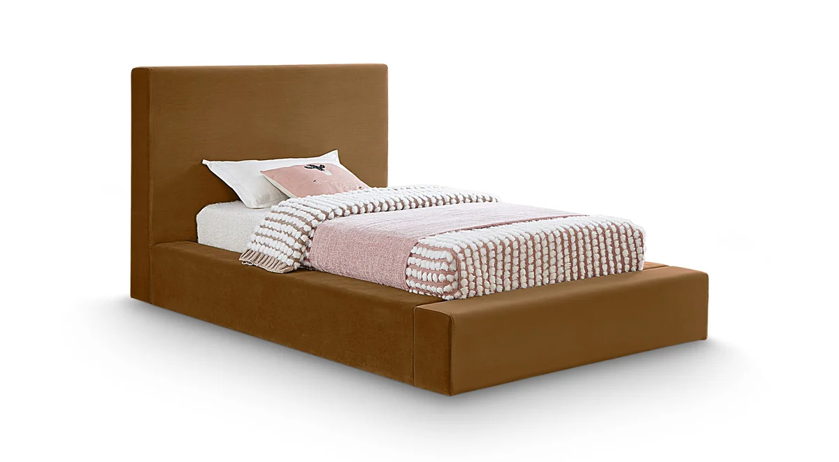 Dorian - Twin Bed - Saddle