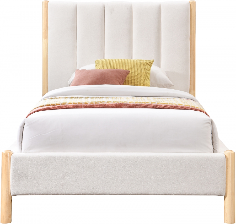Kona - Twin Bed - Cream